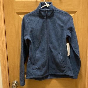 Athleta Fleece Zip Up Jacket Size XS NWT